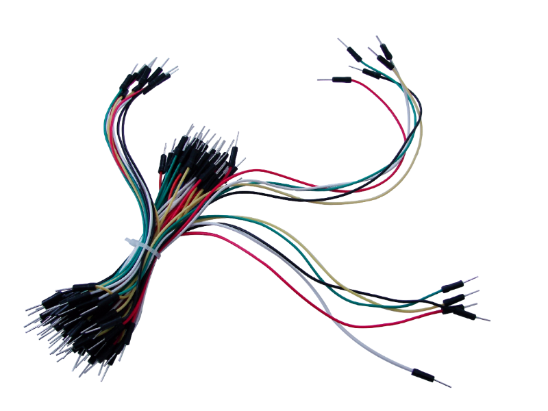 Arduino Breadboard Jumper Cable Wires (65-Cable Pack)